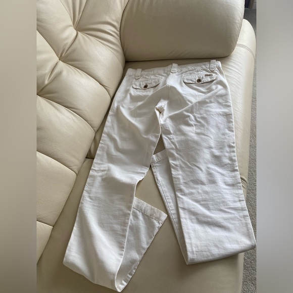 POLO JEANS COMPANY RALPH LAUREN , 27/34, 100% cotton white jeans - Picture 5 of 13